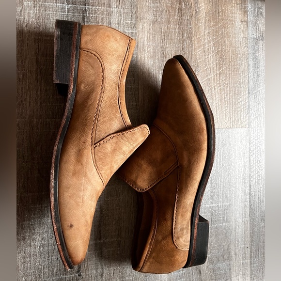 Free People Brown Brady Slip on Loafer NIB size 39 BEAUTIFUL BOHO - Picture 13 of 13